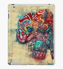 Vintage Elephant TShirt iPad Case/Skin