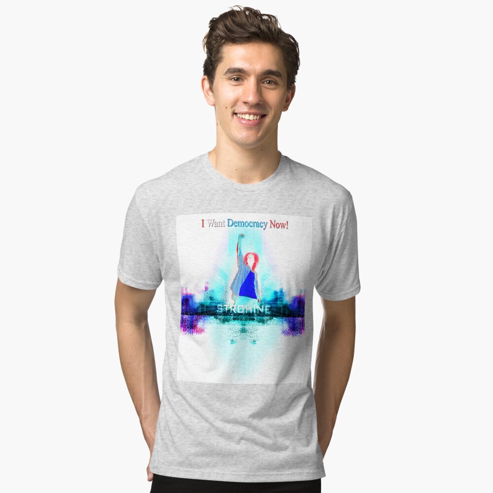 Item preview, Tri-blend T-Shirt designed and sold by STROHINE.