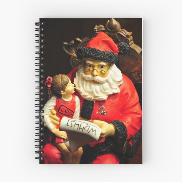 Item preview, Santa with future BSU cheerleader designed and sold by mltrue.