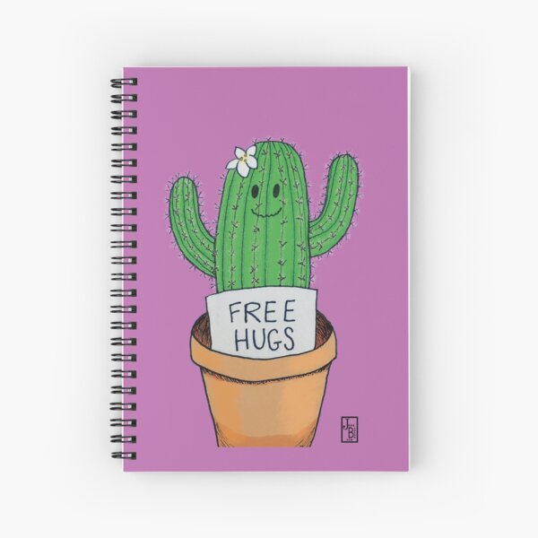 Free Hugs Spiral Notebook