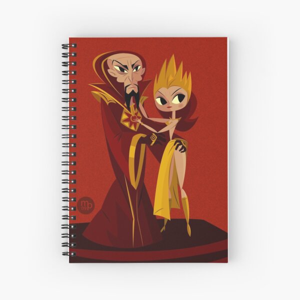 Flash Gordon's - Emperor Ming & Princess Aura Spiral Notebook