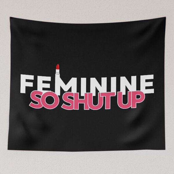 Item preview, Feminine feminism lipstick Strong woman designed and sold by emphatic.