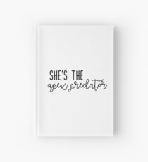 Cuaderno de tapa dura depredador apex - chicas malas