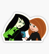 kim and shego Sticker