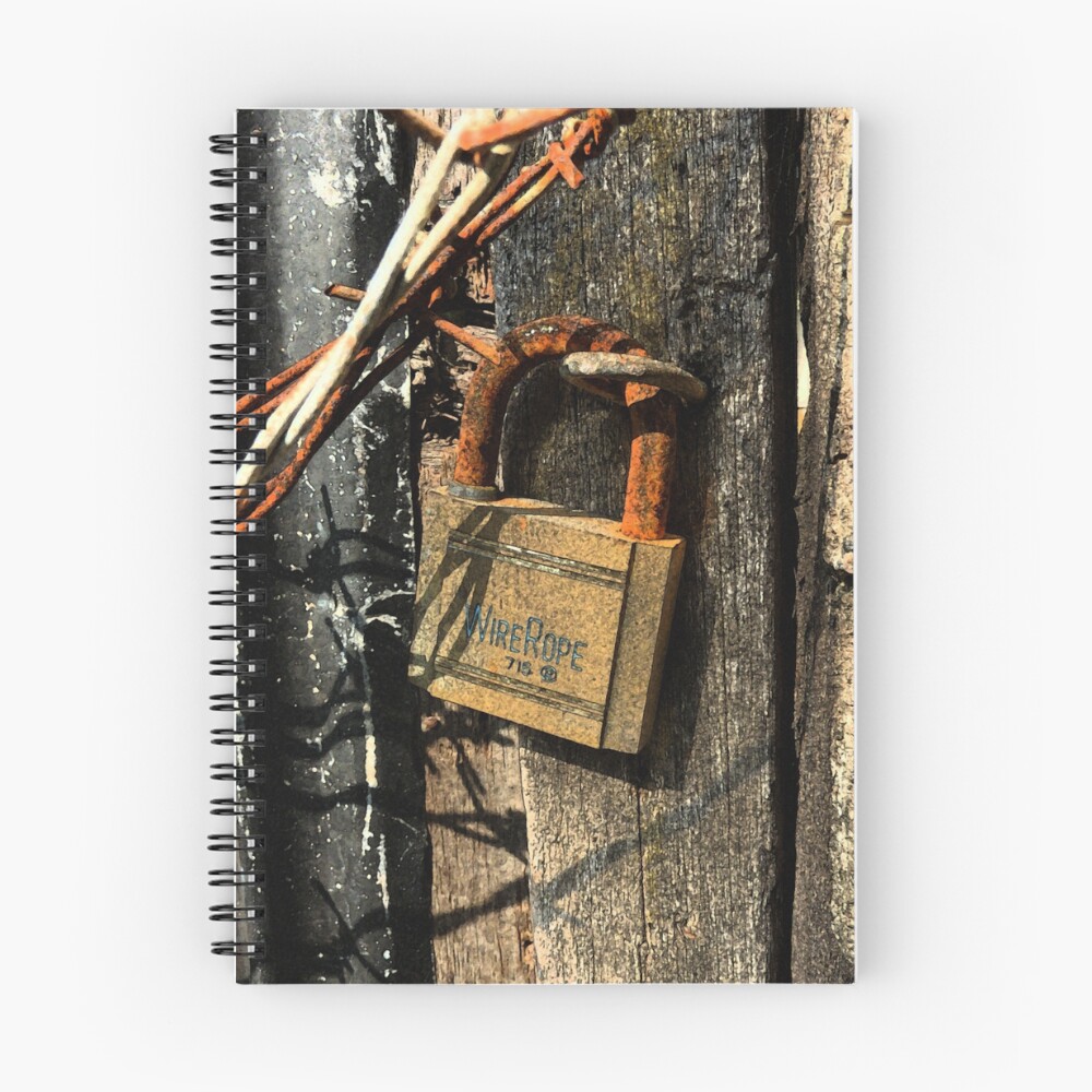 Vista previa del artículo con la obra «Cuaderno de espiral», diseñado y vendido por Digby.