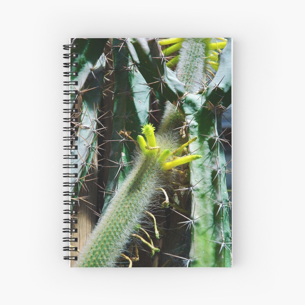 Cactus Buds Spiral Notebook