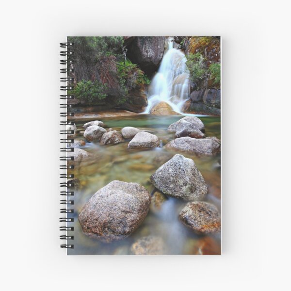 Ladies Bath Falls, Mount Buffalo, Australia Spiral Notebook
