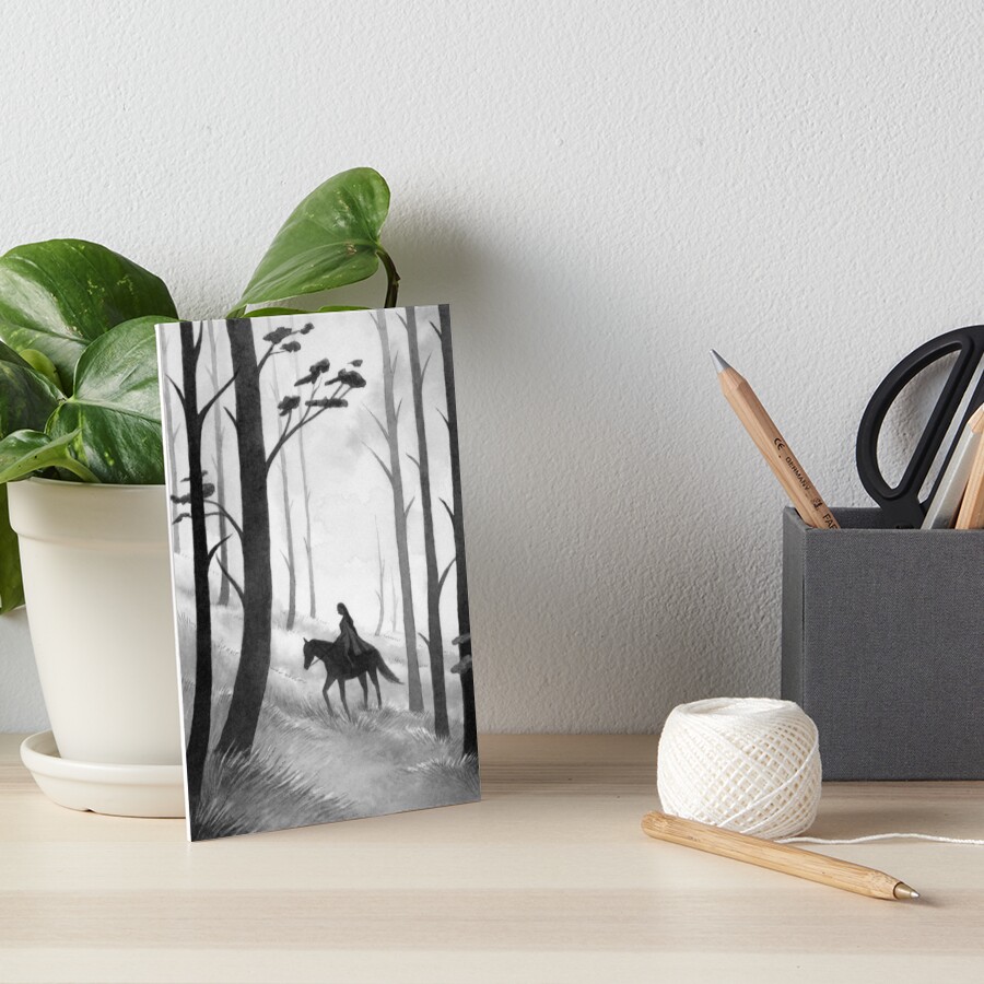 Long Journey Art Board Print