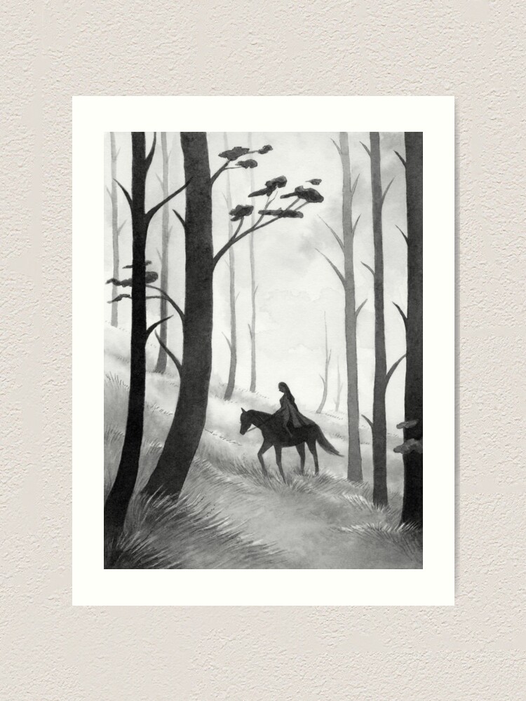 Alternate view of Long Journey Art Print