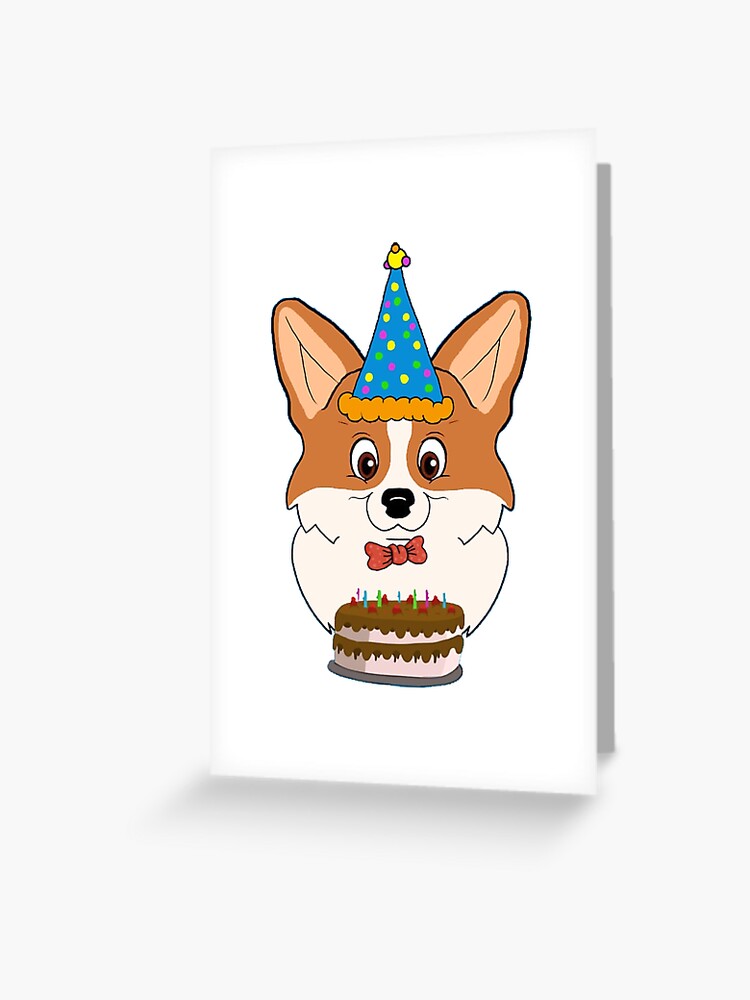 corgi party hat