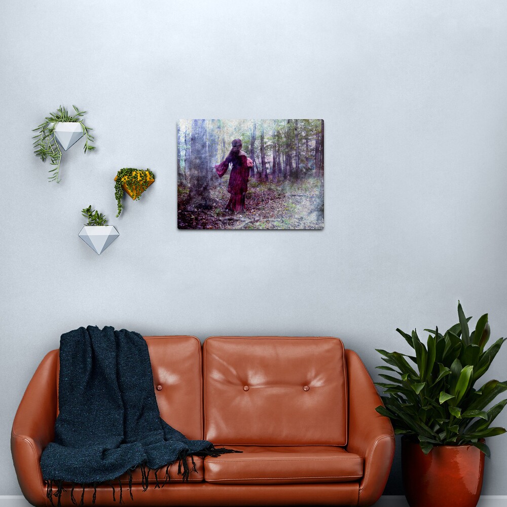 The Woods Speak Metal Print
