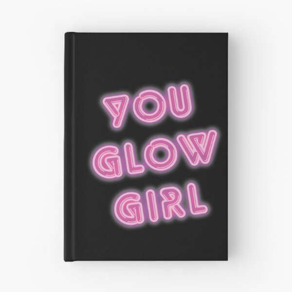 Item preview, YOU GLOW GIRL Hot Pink Neon Sign designed and sold by namibear.