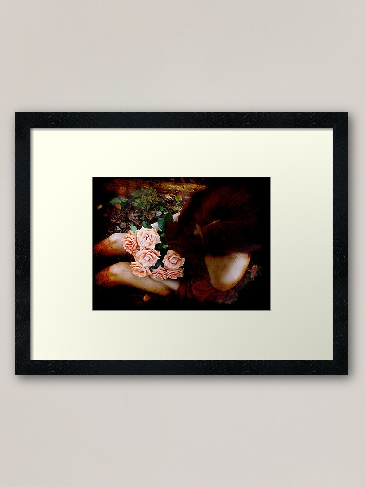 Thumbnail 1 of 7, Framed Art Print, Petals Unfurling designed and sold by KatarinaSilva.