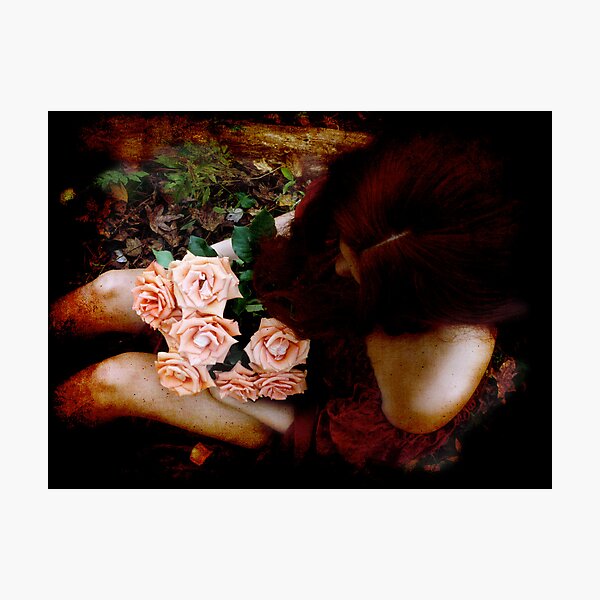 Petals Unfurling Photographic Print