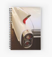 1960 Caddy Fins Spiral Notebook