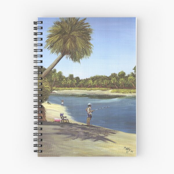 Item preview, "Pescando estabas aquí" Hunting Island State Park SC USA designed and sold by MattyDread.