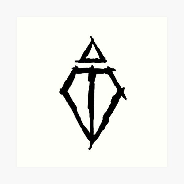 Fence Shadowmark-Skyrim Art Print