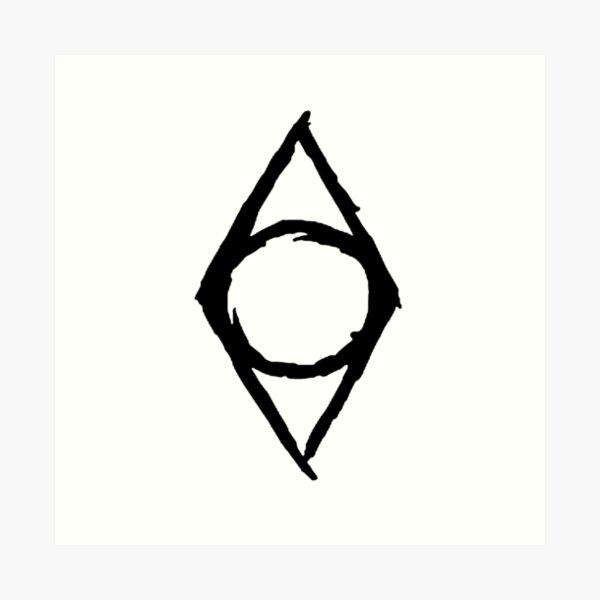 Guild Shadowmark-Skyrim Art Print
