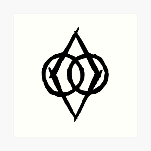 Protected Shadowmark-Skyrim Art Print
