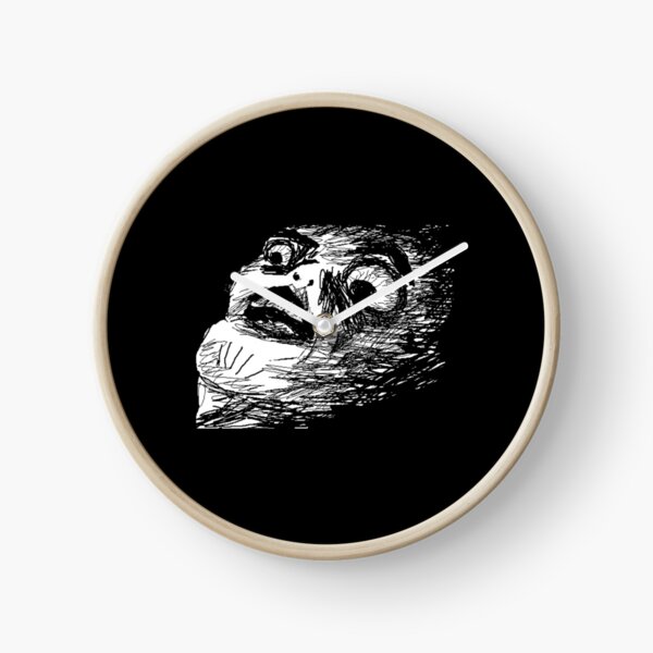 Oh Crap Face Clock