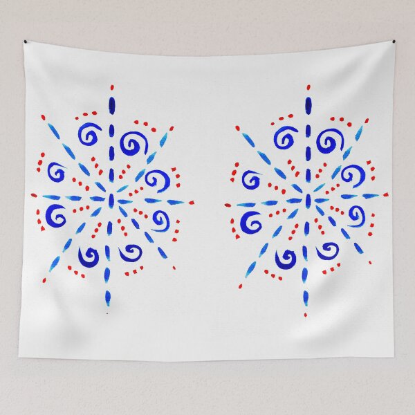 Item preview, Painted Snowflake Design designed and sold by KazM.