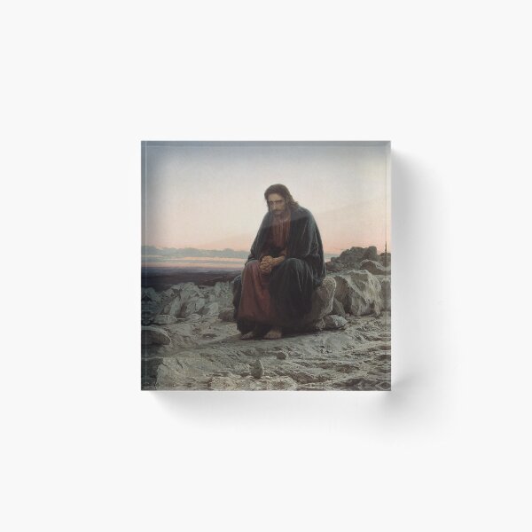Item preview, Christ in the Desert - Ivan Kramskoi designed and sold by CJET.