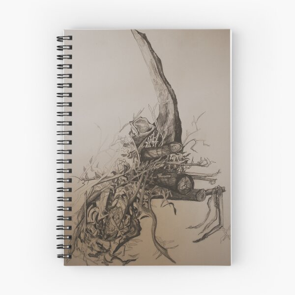 Item preview, Landscape Study in Pencil.  Last tree standing. designed and sold by Lozzar Flowers & Art.
