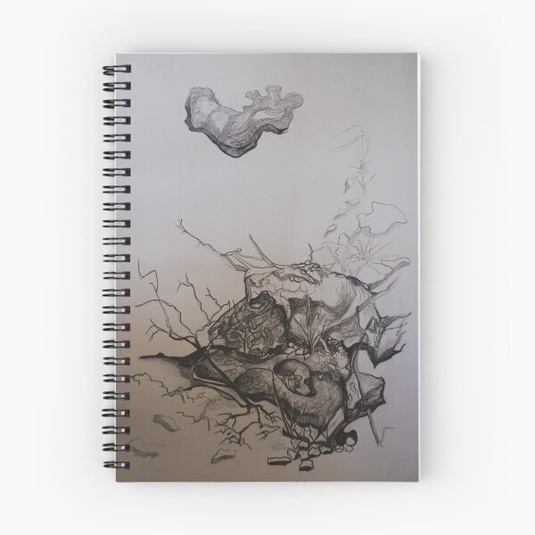 Item preview, Landscape Study in Pencil.  Rocky Landscape, designed and sold by Lozzar Flowers & Art.