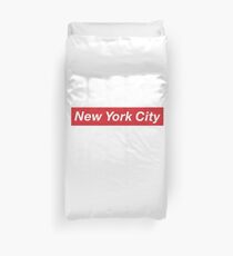 New York City x Supreme Duvet Cover