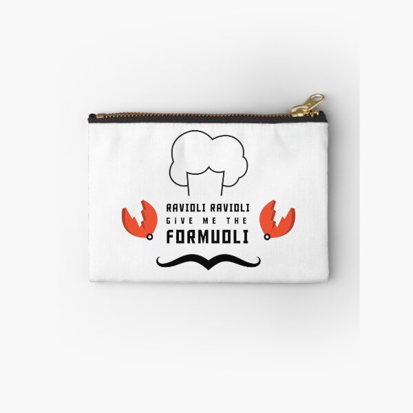 Item preview, Ravioli Ravioli, Give Me the Formuoli (Black Letters) designed and sold by Alexa Morgan.