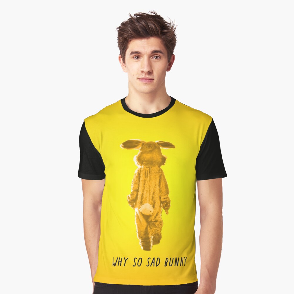 Billie eilish why so outlets sad bunny tshirt