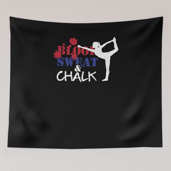 Item preview, Cute Cool Blood Sweat & Chalk Gymnastics Floor Gymnast Shirt designed and sold by LookTwice.