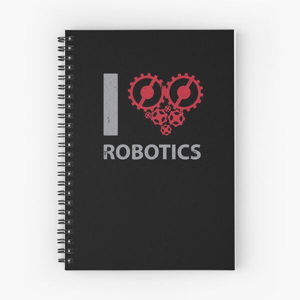 Item preview, Cool I Love Robotics Gear Heart Robotics Engineer T-Shirt designed and sold by LookTwice.
