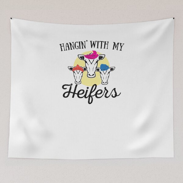 Item preview, Cute Hangin With My Heifers Girls Night Out Girlfriends Tee designed and sold by LookTwice.