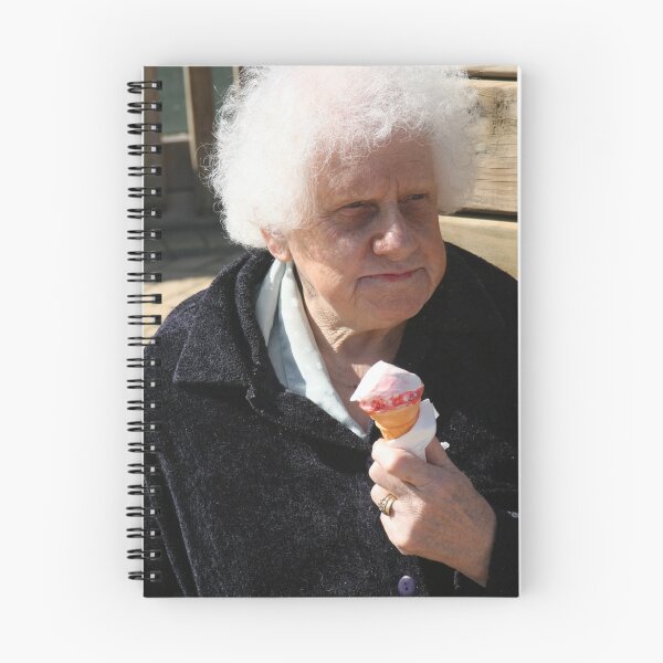 Item preview, Valda Coat, with ice cream designed and sold by Stephen Barnett.