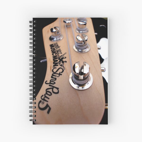 5 String Bass Spiral Notebook