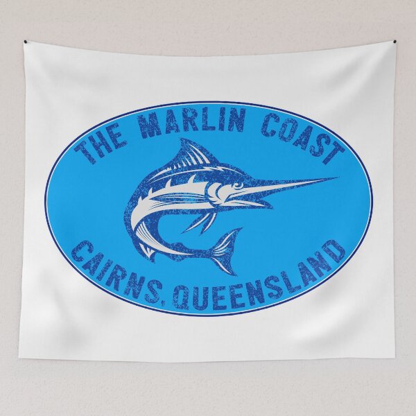 Item preview, The Marlin Coast Cairns Queensland Australia Great Barrier Reef Coral Sea designed and sold by DESTINATIONS DECAL.