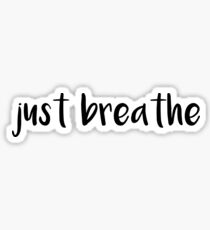 breathe Sticker
