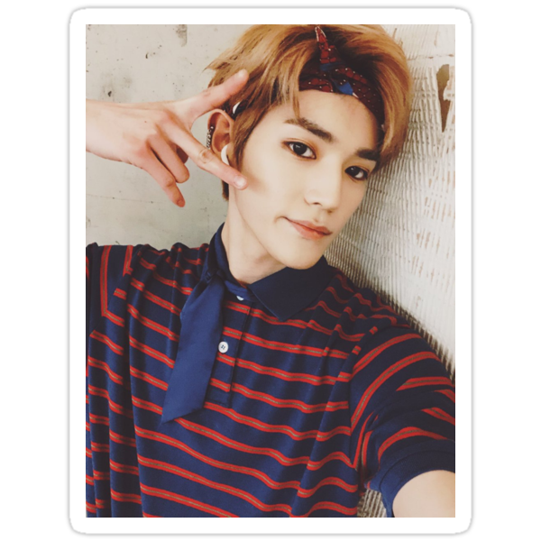 nct taeyong stickers by minyoongipotato redbubble