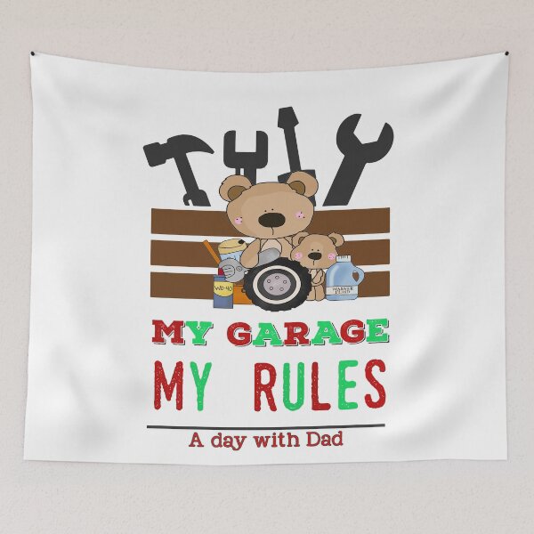 Item preview, My Garage My Rules designed and sold by purplesensation.