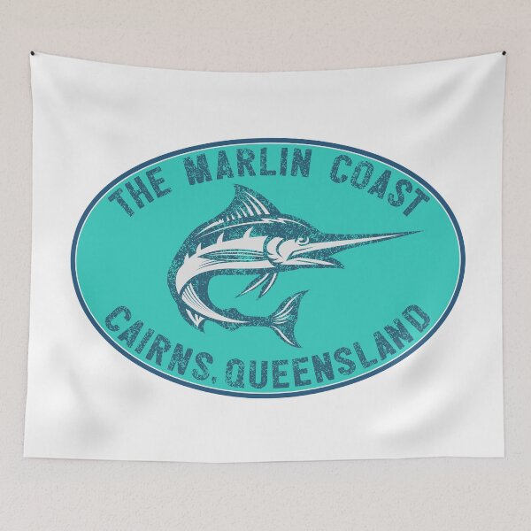 Item preview, The Marlin Coast Cairns Queensland Australia Great Barrier Reef Coral Sea designed and sold by DESTINATIONS DECAL.
