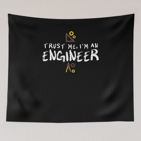 Item preview, Cool Funny Trust Me I'm An Engineer Engineers Engineer Shirt designed and sold by LookTwice.