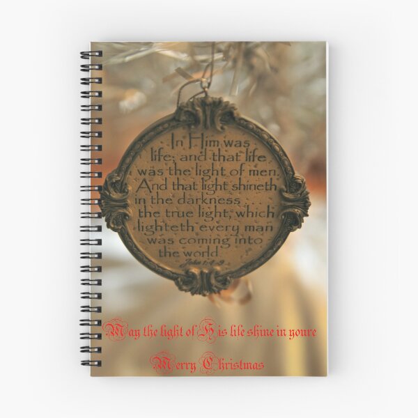 Artikelvorschau, Johannes 1: 4-9 Frohe Weihnachten entworfen und verkauft von mnkreations.
