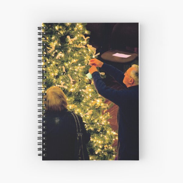 Winter benediction... in memory Spiral Notebook