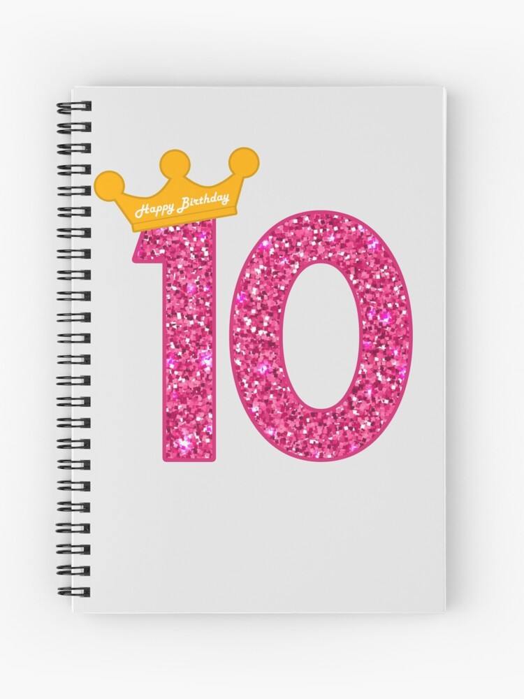 10th Anniversaire Fille 10 Ans Princesse Enfants