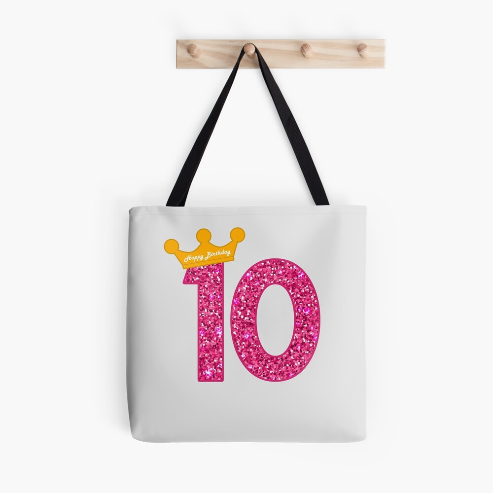 Bolsa de tela for Sale con la obra «Décimo cumpleaños Princesa 10