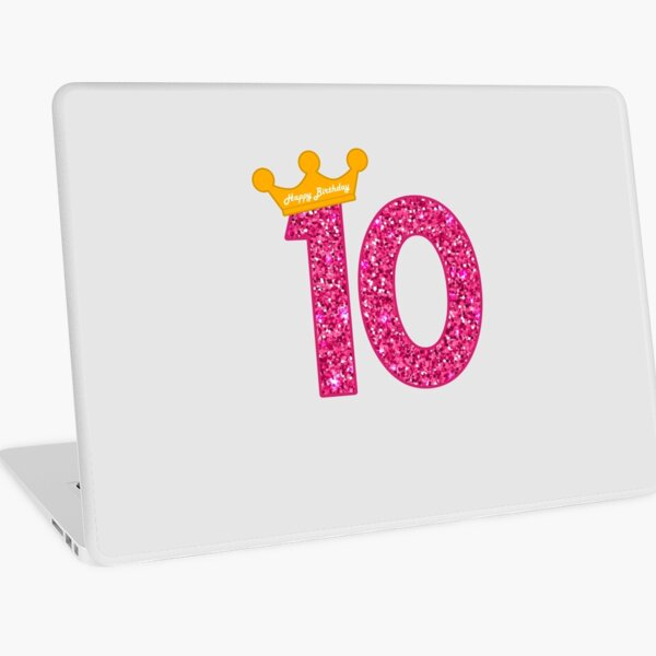 Skin Adhesive D Ordinateur Joyeux Anniversaire Art Filles 13eme Fete 13 Ans ay Par Melsens Redbubble