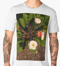 Tropical Flowers Found in the Desert Men's Premium T-Shirt