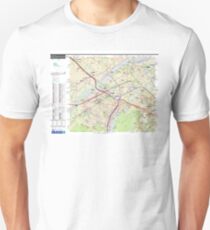 Sector Hauts-de-Seine North - Paris - RER - Train - Metro - Tram - France Unisex T-Shirt