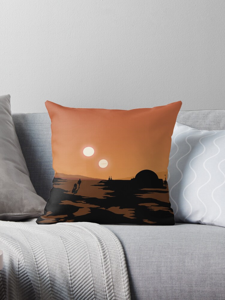 Tatooine Throw Pillow for Sale by donpringus